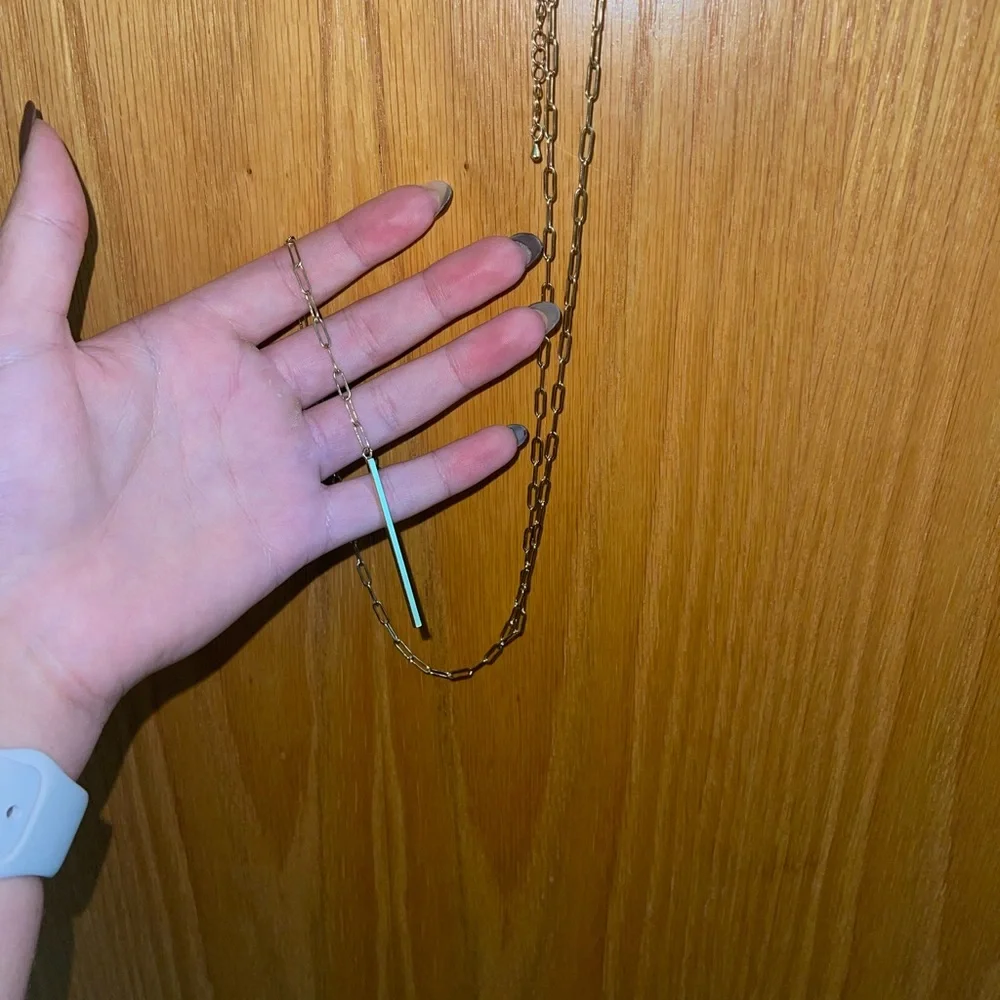 Altar’d State Gold Pendant Chain Necklace🟡 - Picture 4 of 5